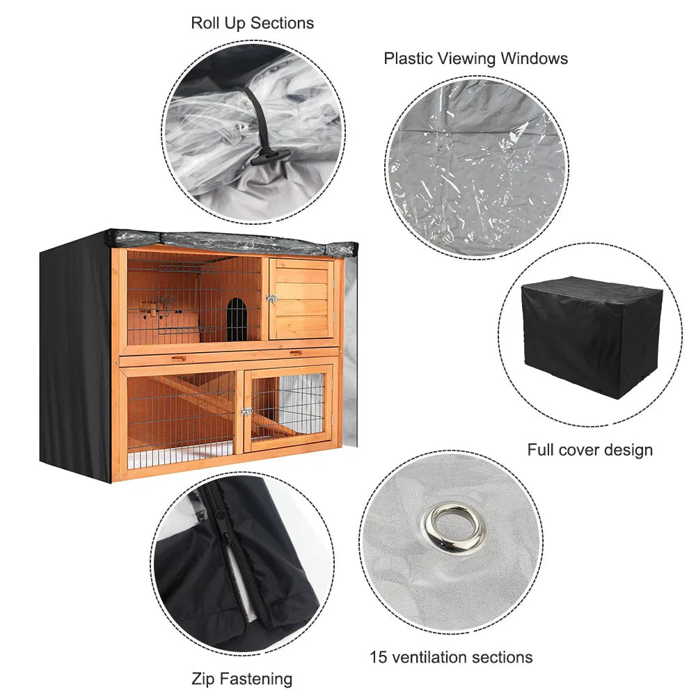 Rabbit Hutch Waterproof Cover