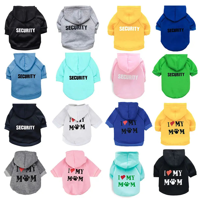 Dog Cat Rabbit Hoodie Security Costume