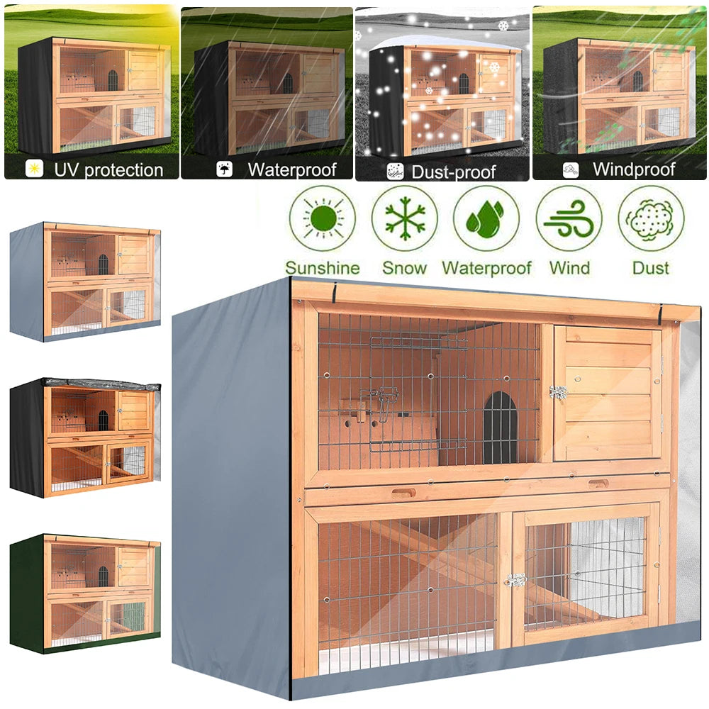 Rabbit Hutch Waterproof Cover