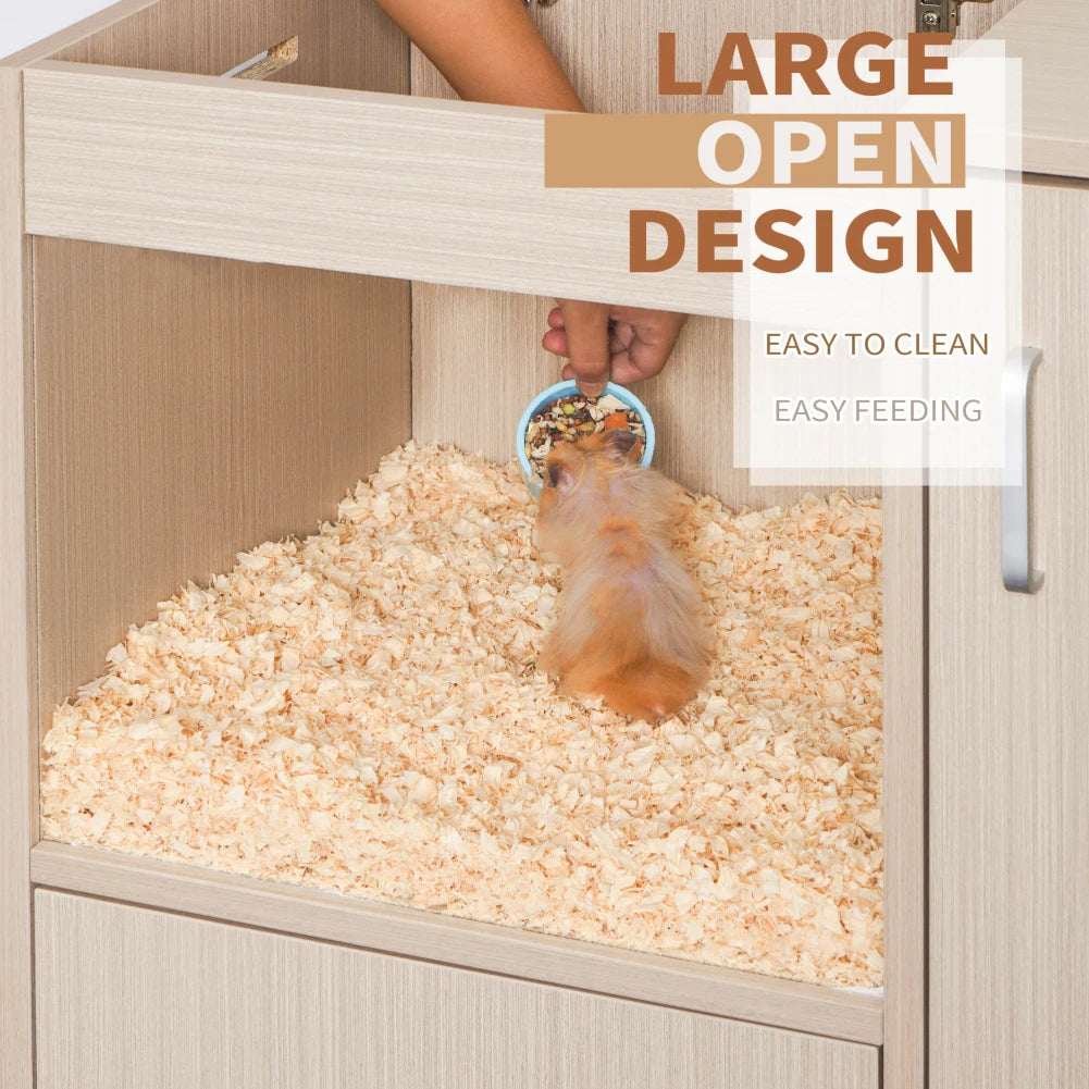 Hamster Small Critter Cage With Storage
