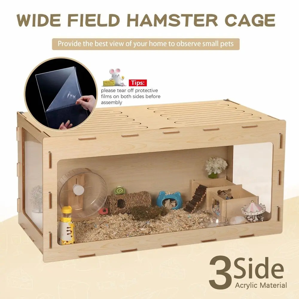 Large Hamster Cage Gerbil Chinchilla