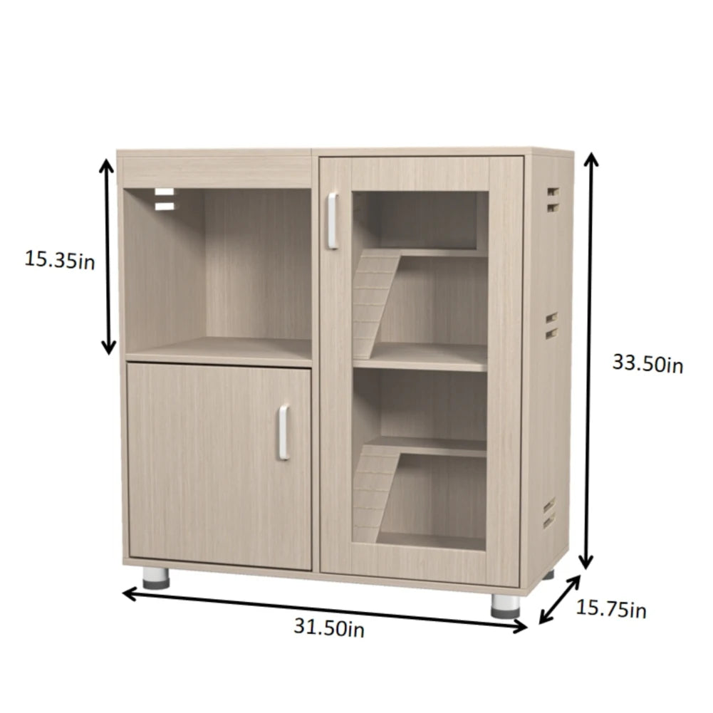Hamster Small Critter Cage With Storage