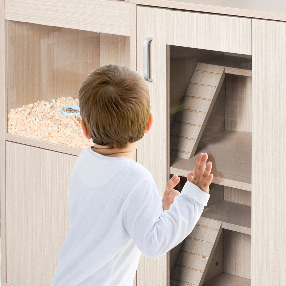 Hamster Small Critter Cage With Storage