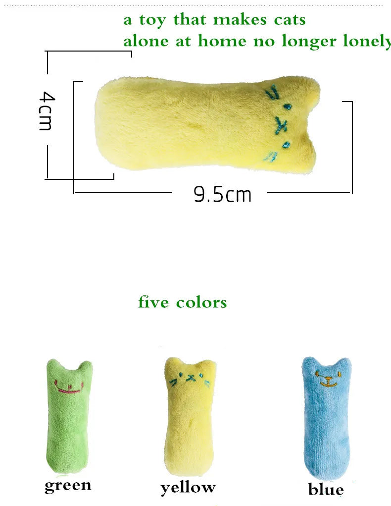 Kitten Teeth Grinding Cat Mint Crinkle Toy