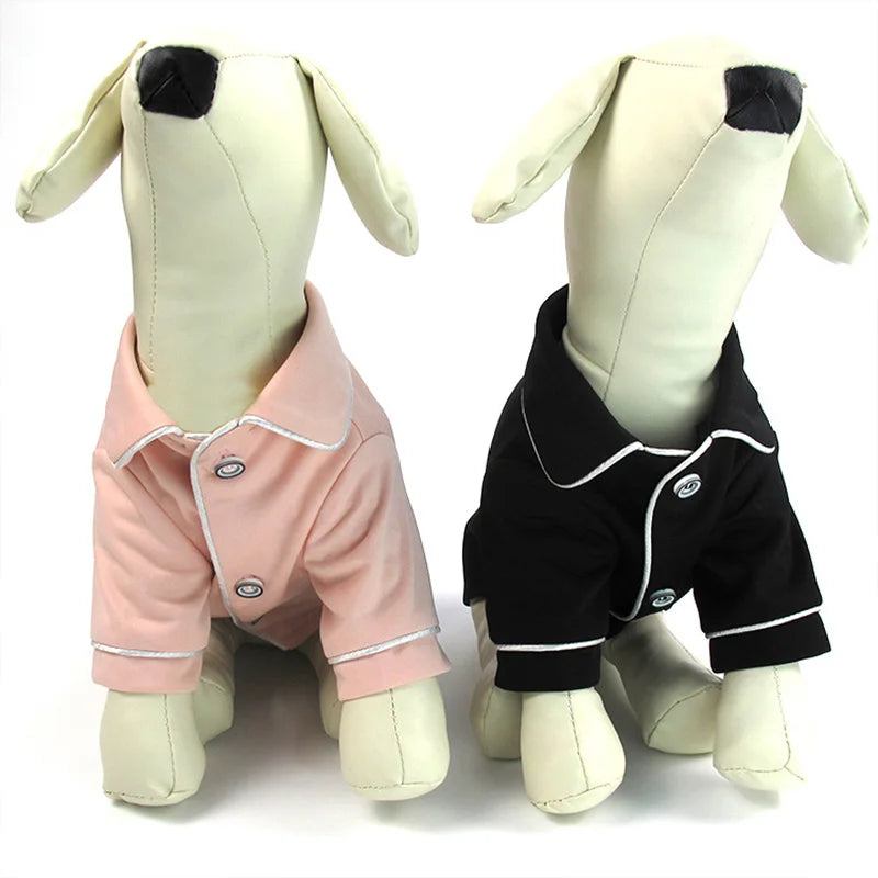 Stylish Cat & Small Dog Soft Pajamas