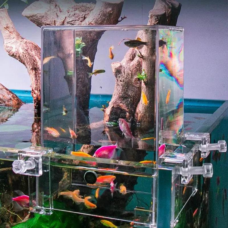 Inverted Aquarium Fish Tower