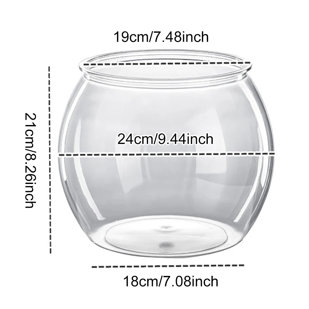 Spherical Shatterproof Fish Tank