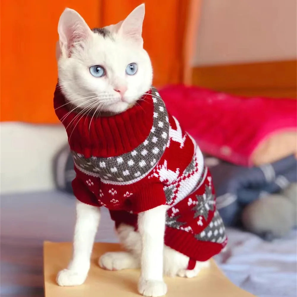 Cat Dog Winter Sweaters