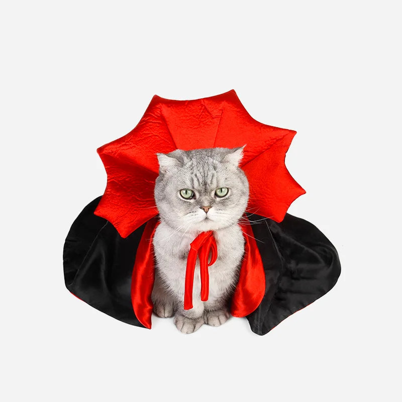 Cat Dog Vampire Long Cape Costume