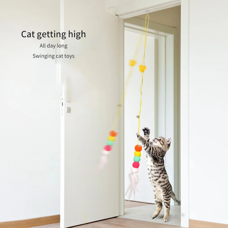 Hanging Cat Toy Long Teasing Rope