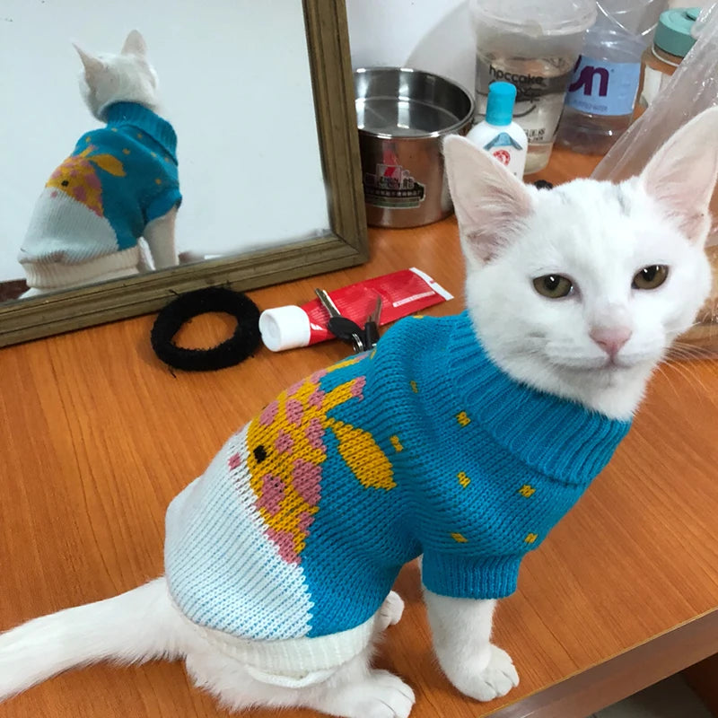 Cat Dog Winter Sweaters