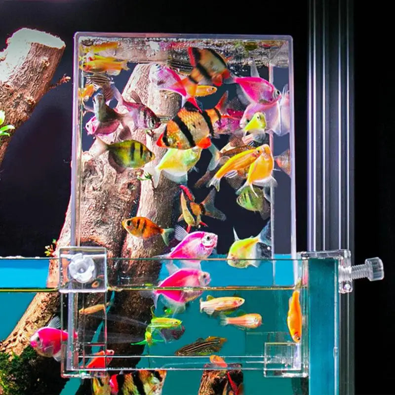 Inverted Aquarium Fish Tower