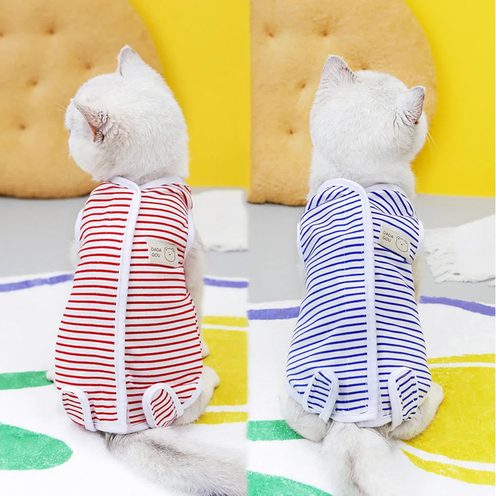 Cat Dog Recovery Bodysuit Anti Licking