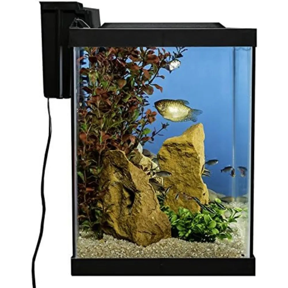 20 Gallon Fish Tank Kit LED Lighting