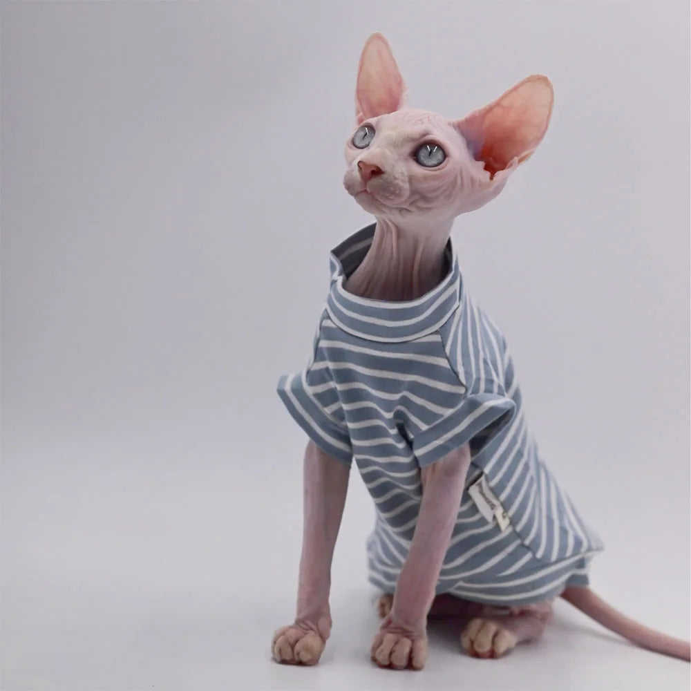 Cat Dog Short Sleeve Jumpsuit Hairless