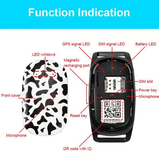 Dog GPS Tracker Collar Waterproof