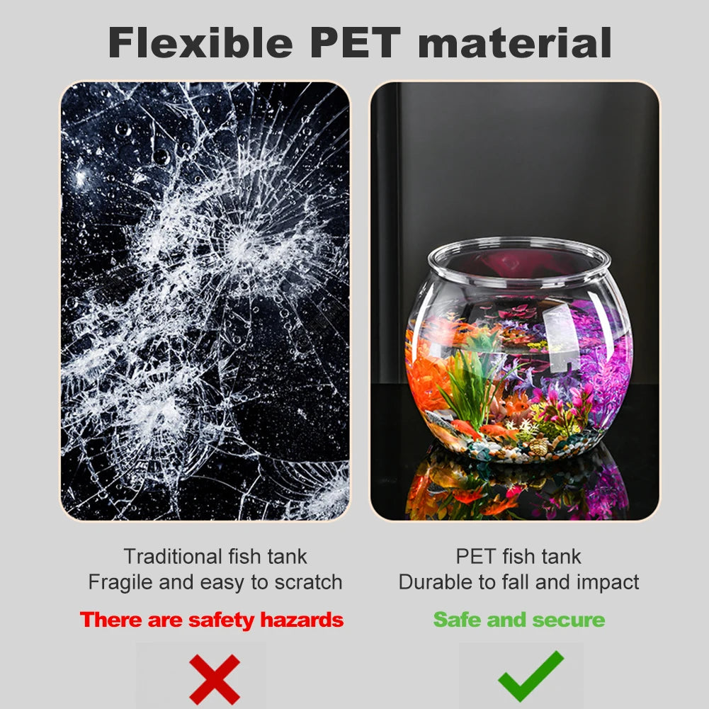 Spherical Shatterproof Fish Tank