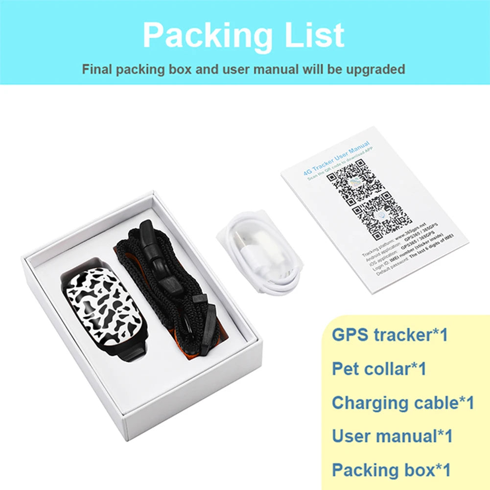 Dog GPS Tracker Collar Waterproof