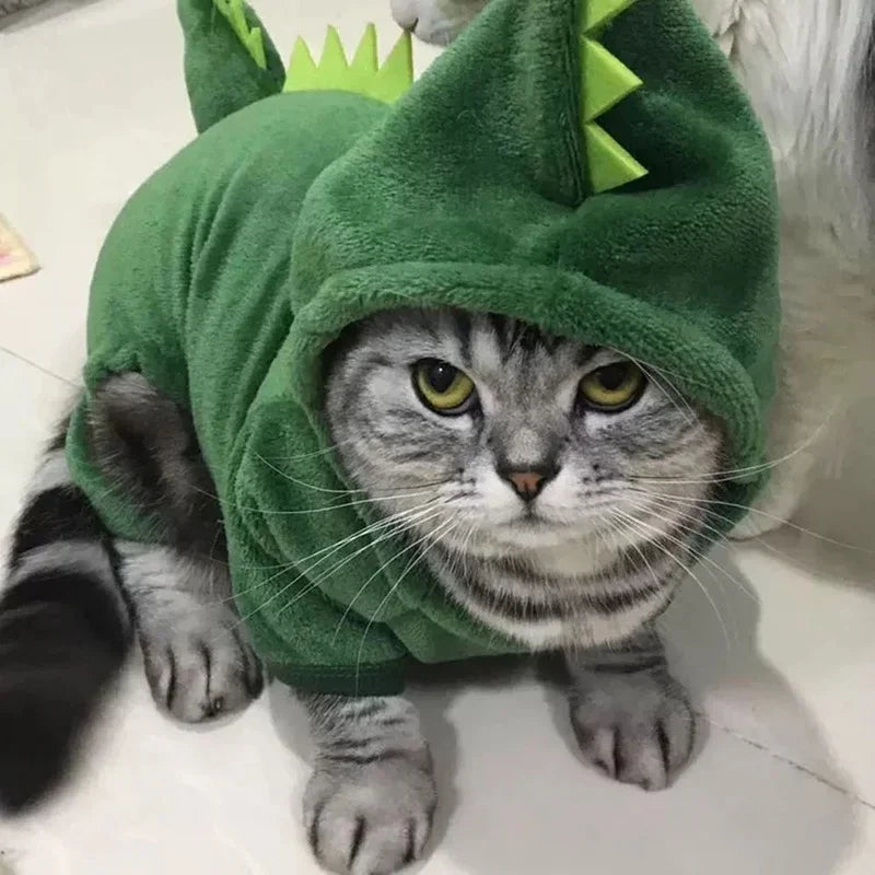 Cat Dog Dinosaur Hoodie Costume