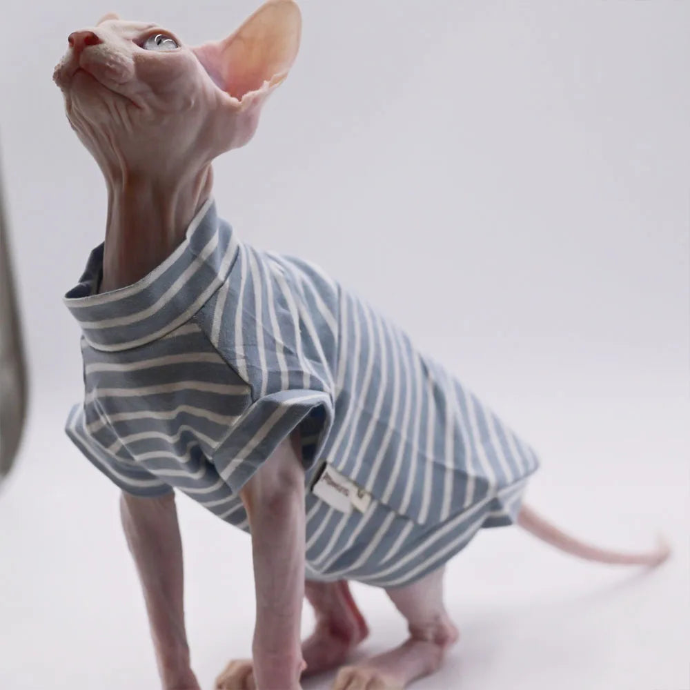 Cat Dog Short Sleeve Jumpsuit Hairless