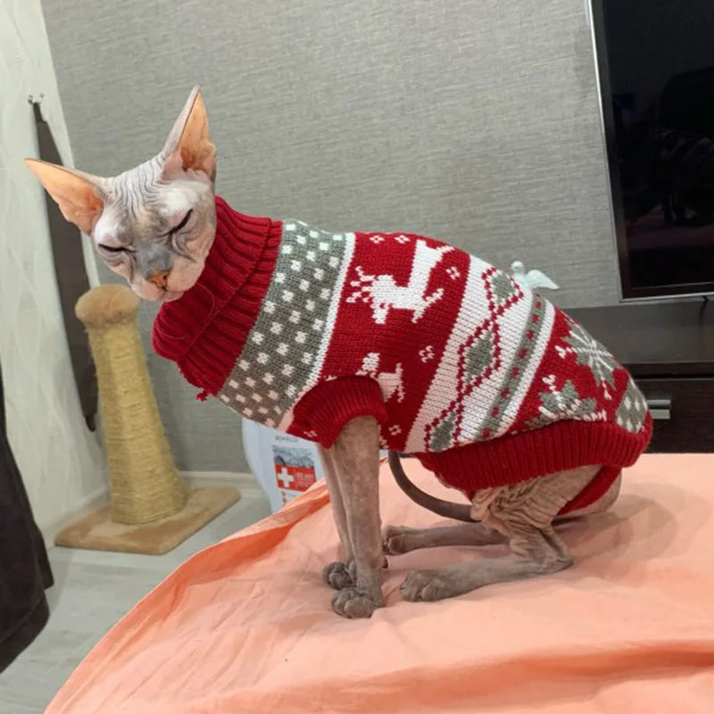 Cat Dog Winter Sweaters