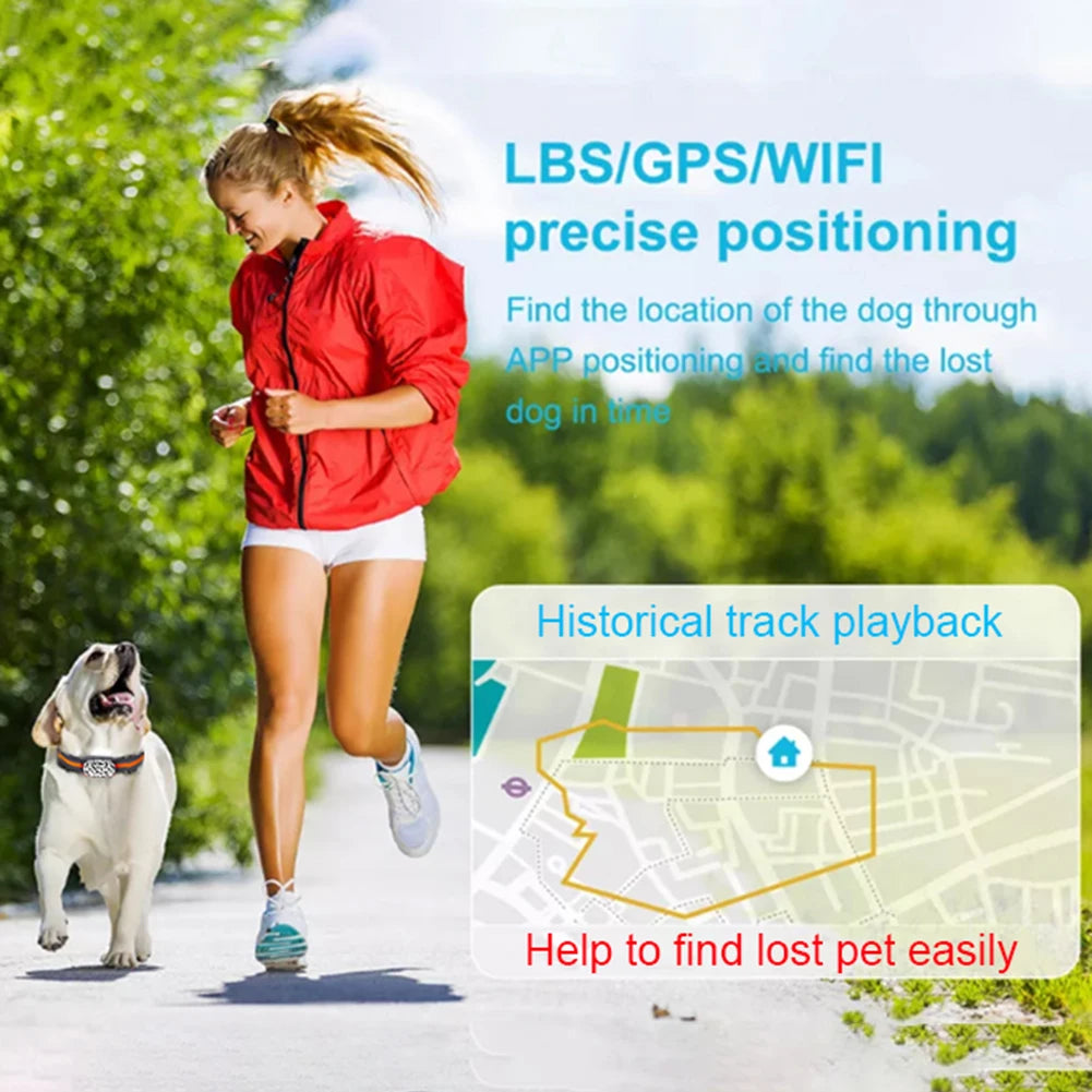 Dog GPS Tracker Collar Waterproof