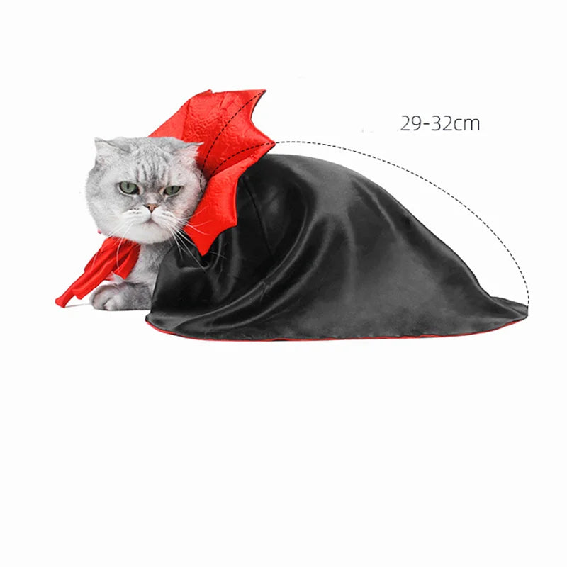 Cat Dog Vampire Long Cape Costume