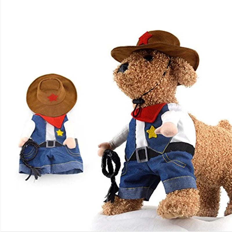 Cat Dog Sheriff/Cowboy Costume