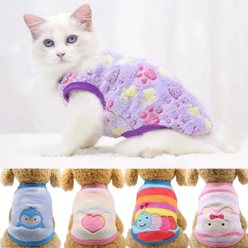 Cat Dog Pet Cartoon Sweater