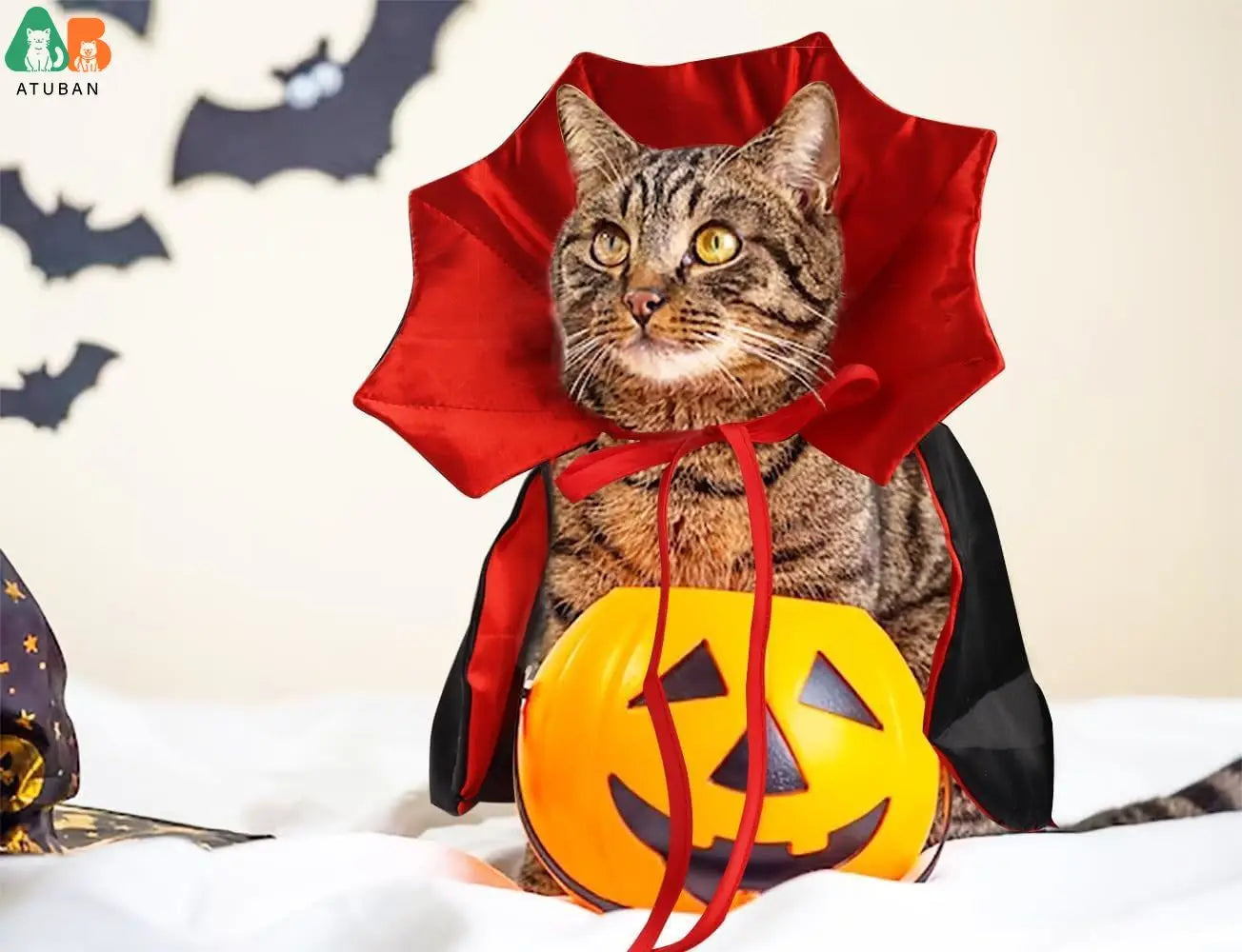 Cat Dog vampire Costume Halloween Cap & Hat