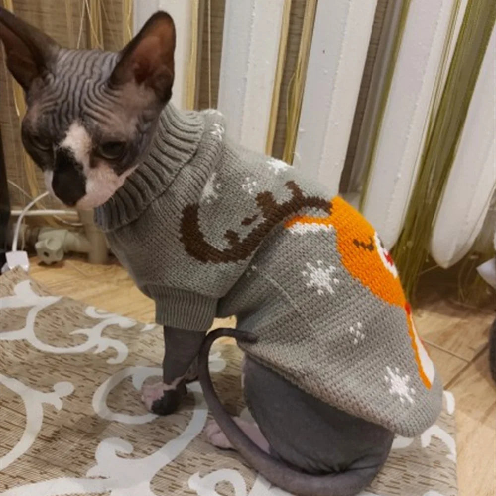 Cat Dog Winter Sweaters