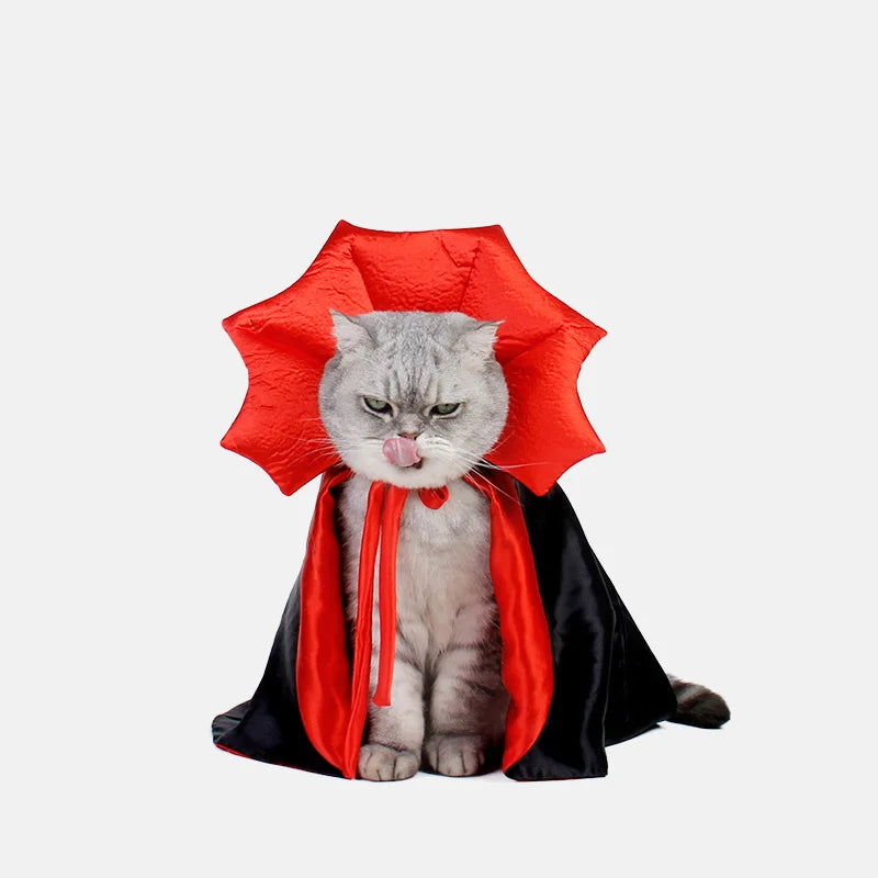 Cat Dog Vampire Long Cape Costume