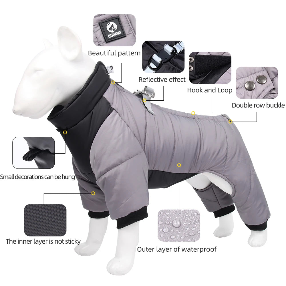 Winter Waterproof Dog Coat