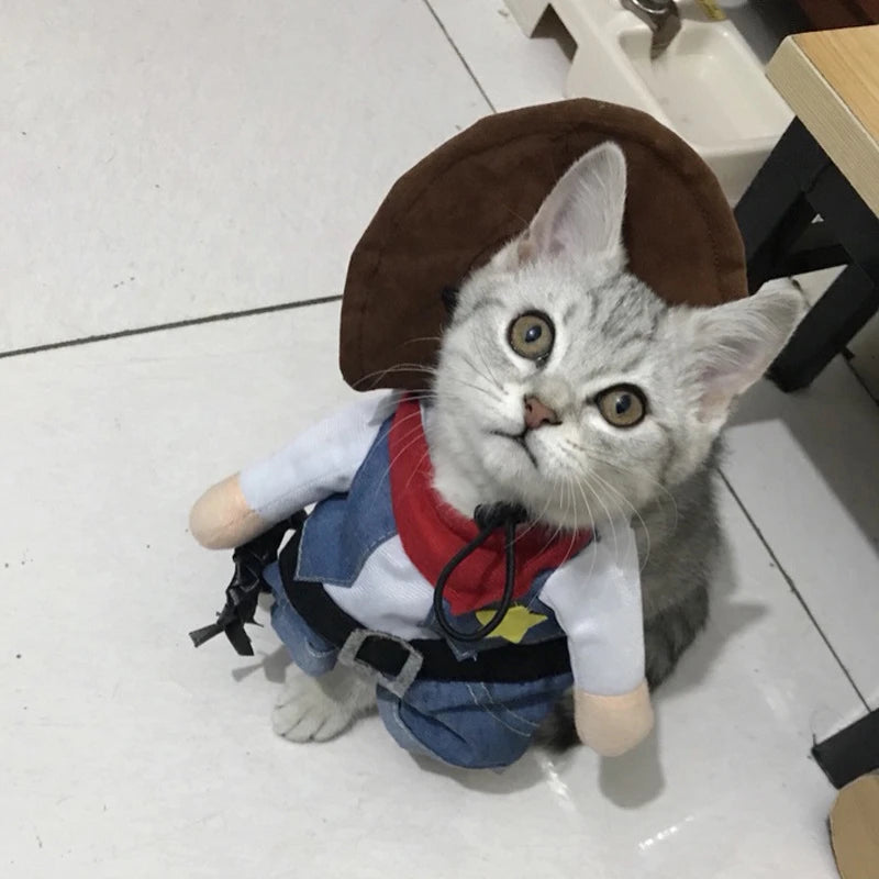 Cat Dog Sheriff/Cowboy Costume