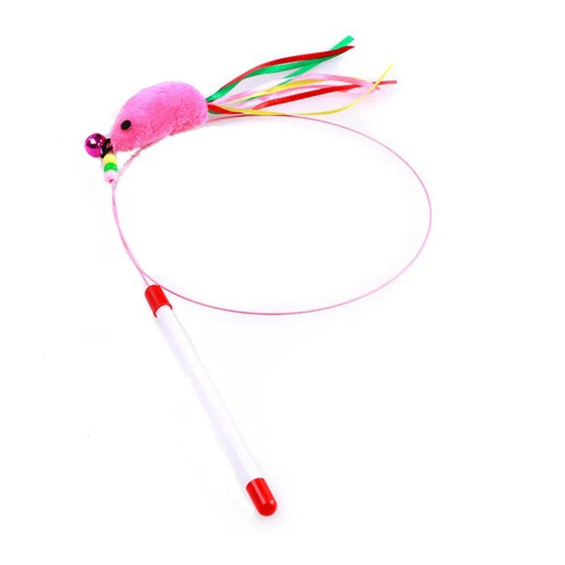 Cat Toy Mouse Or Fish Teaser Wire