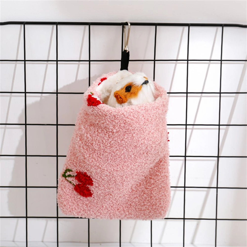 Cute Comfortable Small Pets Hanging Hammock Swing Bag Sugar Glider Sleeping Pouch Winter Warm Hamster Squirrels Ferret Nest Bed
Hanging Hammock Sleeping Pouch Sugar Glider