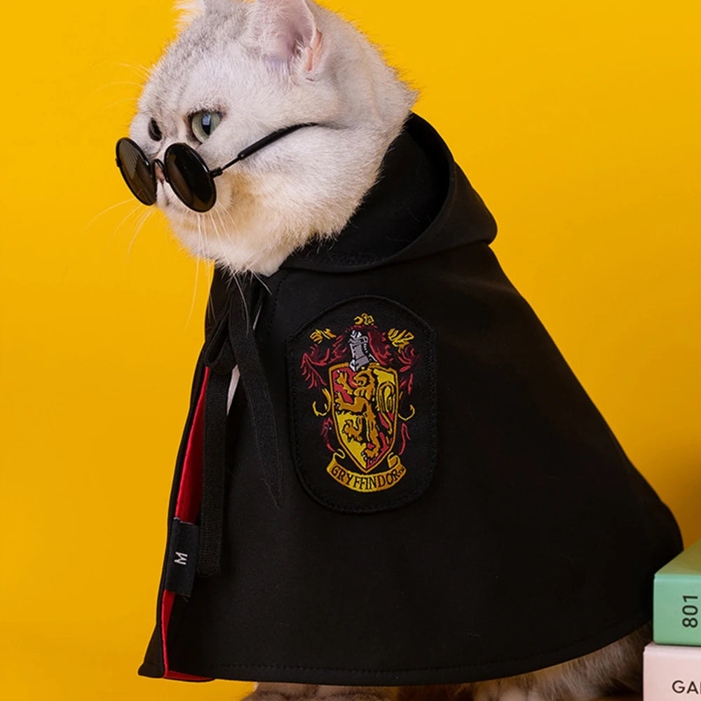 Cat Dog Cape Magician Costume