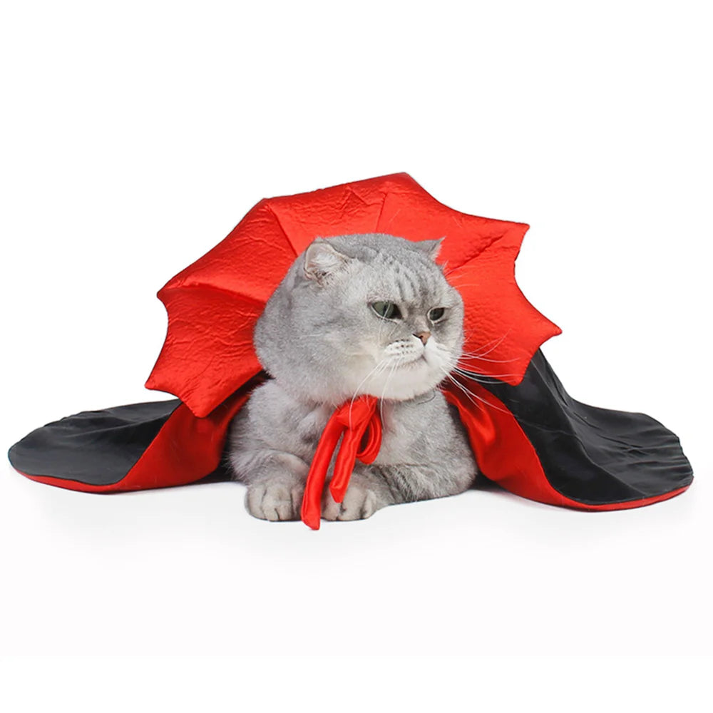 Cat Dog Vampire Long Cape Costume