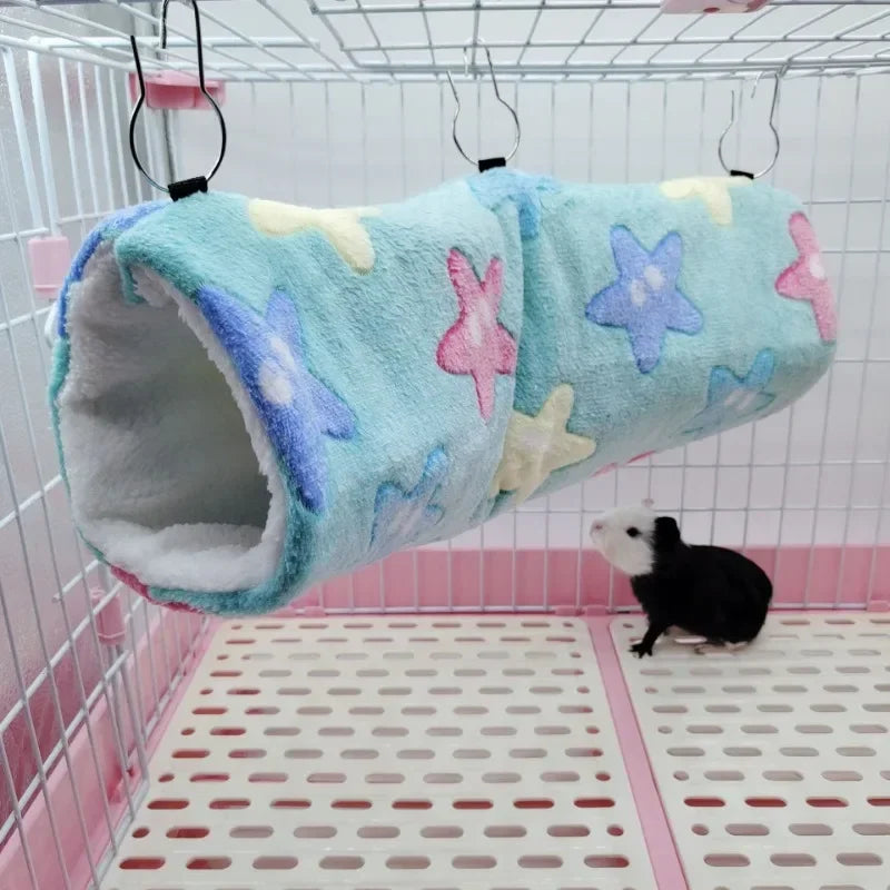 Hamster Sugar Glider Small Critter Hanging Tunnel Nest