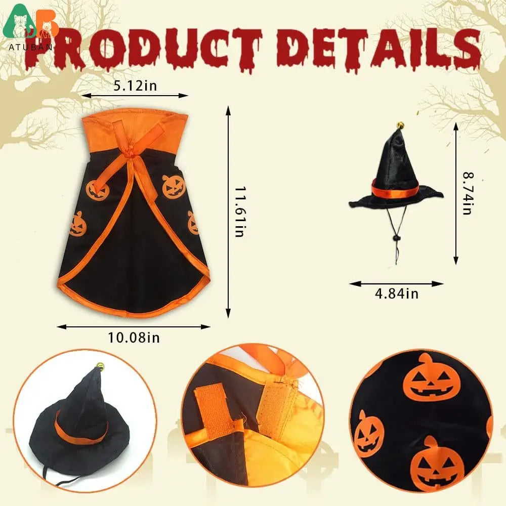 Cat Dog vampire Costume Halloween Cap & Hat