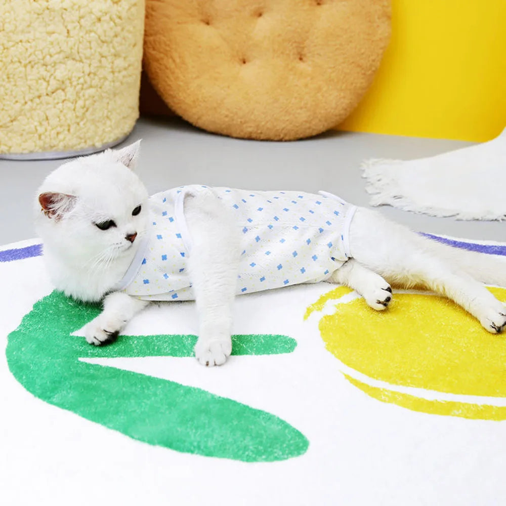 Cat Dog Recovery Bodysuit Anti Licking