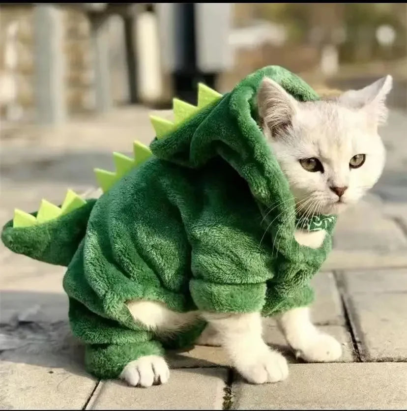 Cat Dog Dinosaur Hoodie Costume