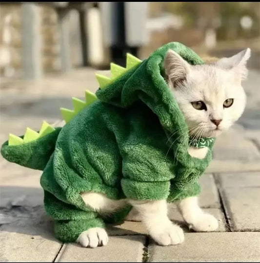 Cat Dog Dinosaur Hoodie Costume