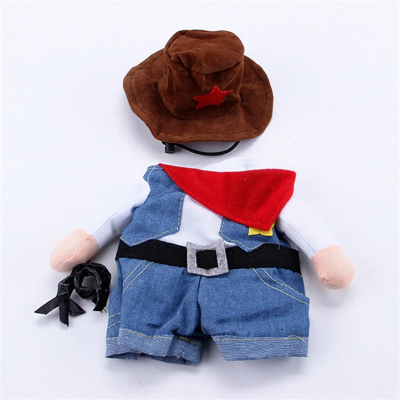 Cat Dog Sheriff/Cowboy Costume